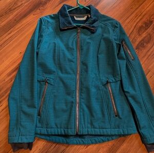 Free CountryTeal Zip-Up Jacket with Black Accents